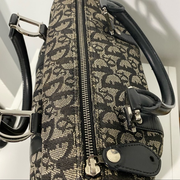 (SOLD) Dior Trotter Oblique Small Boston - Picture 5 of 12